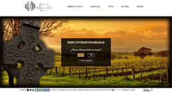 Desktop Screenshot of bodegaspazodevillarei.com