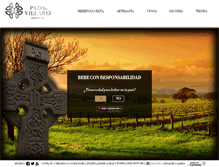 Tablet Screenshot of bodegaspazodevillarei.com